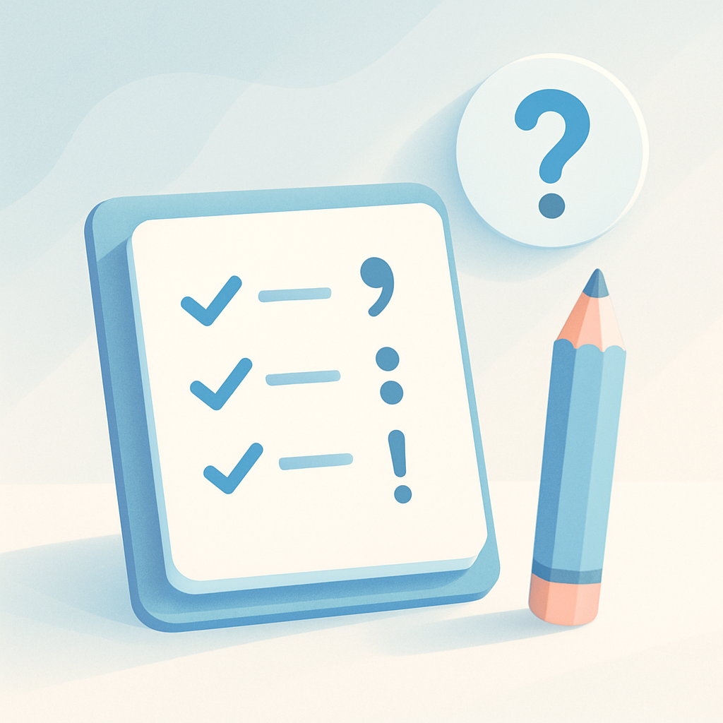 interpunctie oefenen